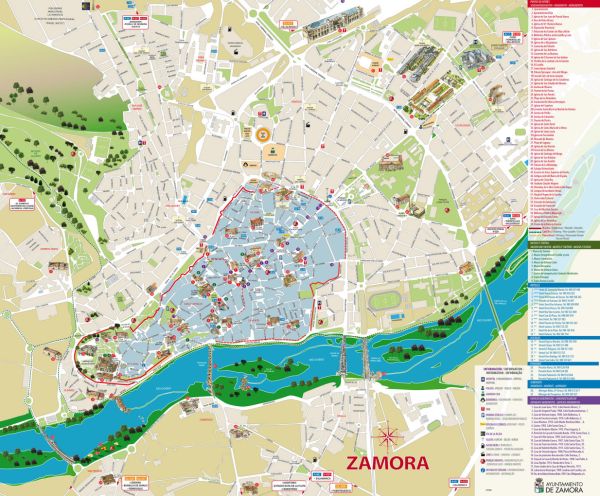 Impresionante Partido Maryanne Jones mapa turistico zamora prometedor