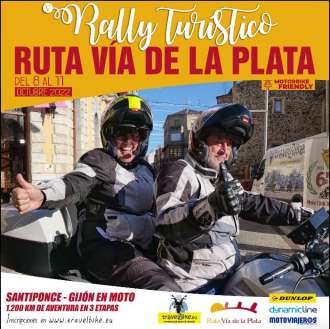 Se abren las inscripciones para el V Rally TurÃ­stico en moto Ruta VÃ­a de la Plata